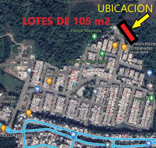 TERRENOS EN POZA RICA